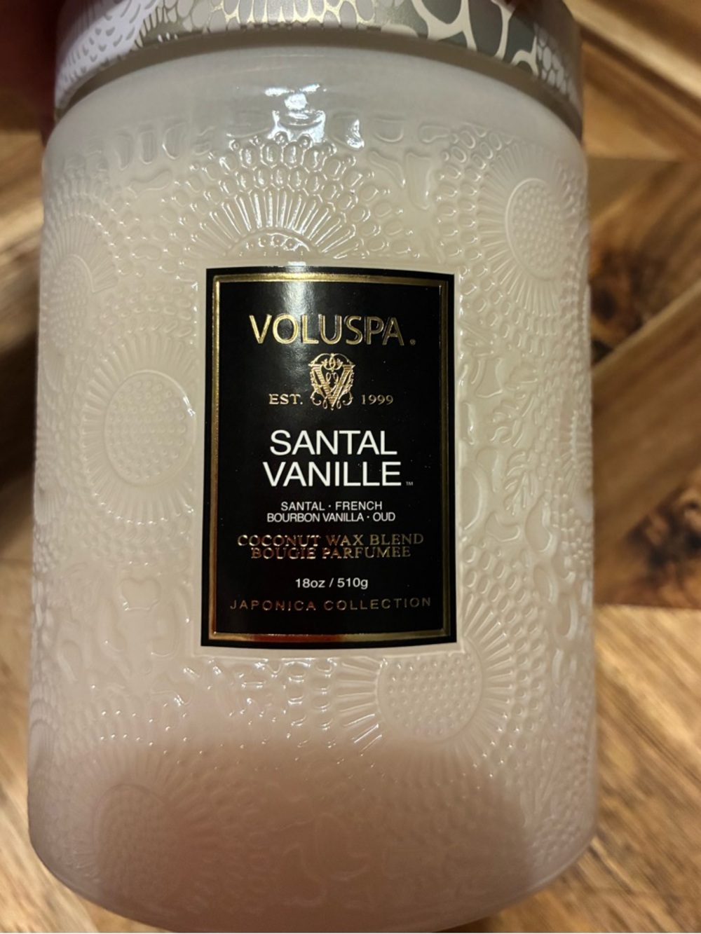 VOLUSPA Santal Vanille Large Jar Candle